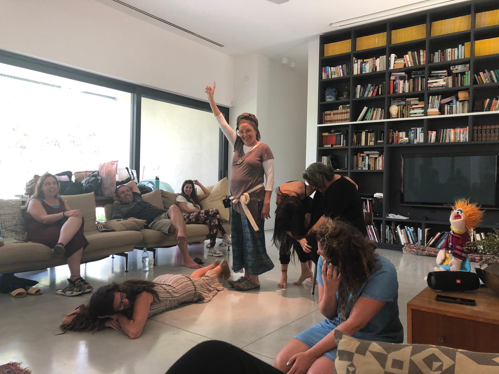 רגע מטיפול רגשי במים